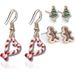 Chenquansarl-Cadeau Noel Lot Boucles D'oreilles Femme Pendantes Bijoux Femme - Neuf