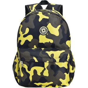 Sac &Agrave; Dos D'&eacute;cole Camouflage Pour Enfants, Cartable Primaire Pour Filles Et Gar&ccedil;ons - Neuf