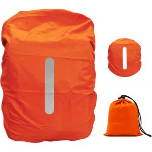 Housse De Sac &Agrave; Dos Imperm&eacute;able Et R&eacute;fl&eacute;chissante,Housse De Sac &Agrave; Dos 15l-50l Avec Sac De Rangement,Housse De Sac &Agrave; Dos Imperm&eacute;able Pour La Randonn&eacute;e,Le Camping,Le Voyage Et Le Cyclisme.[B1949] - Neuf