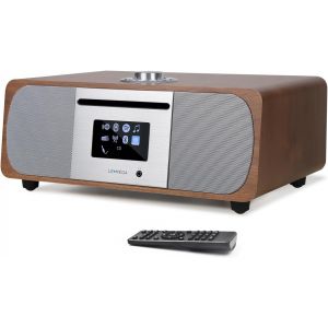 MSY6 Cha&icirc;ne Hi-FI St&eacute;r&eacute;o Bluetooth (Dab+, Lecteur CD, 100W, Meuble en Bois Acoustique, Syst&egrave;me St&eacute;r&eacute;o Puissant, USB, AUX, Radio FM, Transmission Bluetooth, 40 Pr&eacute;s&eacute;lections) Anthracite - Neuf
