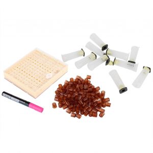 HJLIAN Kit de coupelles pour cellules d'elevage apicole, cage de protection pour reine des abeilles, equipement pour apiculteur, outils - Neuf