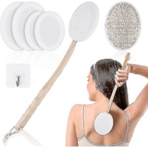 Applicateur De Cr&egrave;me Pour Le Dos,Paquet De 7 Applicateur De Lotion Pour Le Dos,Brosse Pour Le Corps 2 En 1 &Eacute;purateur De Dos Pour Soi A-Yuyu - Neuf
