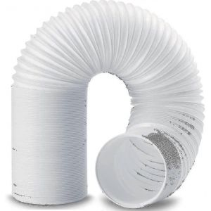 Tuyau de climatiseur,diamètre 150mm tuyau de vidange flexible en pvc tube de ventilation tuyau universel de 2m de longueur - Neuf