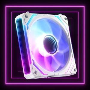 Cosmiq Ventilateur Pc 120Mm Argb Reverse [Lot De 1] [Fdb] Dasiy Chain Ventilateur Rgb 2000 Rpm/68.5 Cfm/2,05 Mmh2O 5V 3Pin Argb Et Ventilateur Pwm 4Pin Dur&eacute;e De Vie De 80000H - Neuf