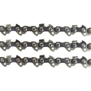 Lot de 3 Chaîne de tronçonneuse - 72 Entraineurs - Pas 325 - Jauge 0.58 (1.5mm) - Guide de 45cm - Neuf