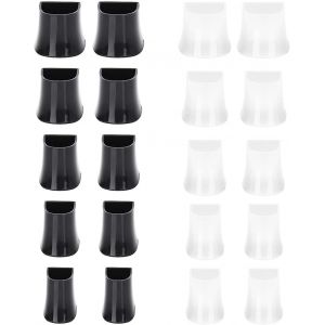 Kalanka-10paires Protege Talon Chaussure Femme 5 Tailles, Embout Talon Femme Embout Talon Aiguille Bouchons De Talon Pour Herbe Protege Talon Aiguille Pour Les Ev&eacute;nements De Mariage En Plein Air - Neuf