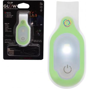 KAL-Clipglow Lampe De Nuit À Clipser Pour Infirmière, Légère, Magnétique, Portable, Rechargeable Par Usb, Batterie De 8 À 10 Heures, 4 Réglages De Lumière, 10 À 25 Lumens, Vert - Neuf