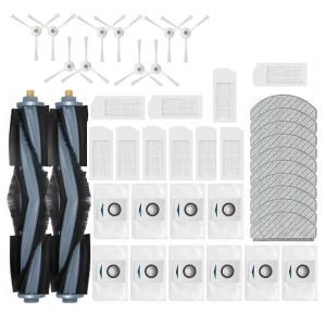 42PCS pour ECOVACS T10 PLUS/X1 PLUS Robot Aspirateur Pièces de rechange A - Neuf