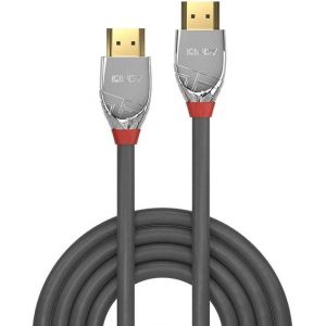 KALANKA-Lindy - C&acirc;ble HDMI 2.0 Cromo Line 0.5 M&egrave;tre avec Ethernet, High Speed 4k@60Hz 18G 3D 1080p HDCP 2.2 120Hz 144Hz Certificat HDR, ARC, CEC, ATC| Compatible avec TV, Monitor, PS5, Blu-ray, Barre - Neuf
