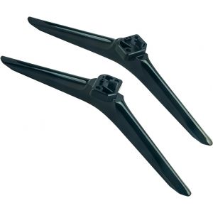 Pieds De Rechange Pour Tv Hisense 58R6E3 Support De Table Fixe En Alliage D'Acier Noir - Neuf