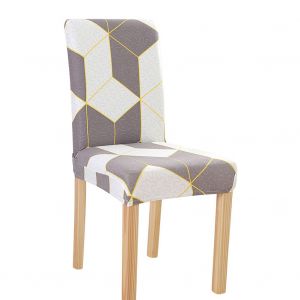 Hjlian Housse De Protection Amovible Et Lavable Pour Chaise De Salle A Manger D'hotel - Neuf