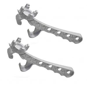 Lot De 2 Ouvre-Seaux Multifonctions En Aluminium,Ouvre-Seau De 5 Gallons,Ouvre-Seau En M&eacute;tal,Extracteur De Couvercle O - Neuf