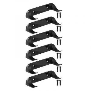 Crochet mural pour pr&eacute;sentoir de voiture, vitrine verticale pour voitures de collection, crochet mural avec vis pour Lego Speed Champion Series (6 pi&egrave;ces) - Neuf