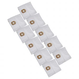 vhbw 50x Sacs compatible avec K&auml;rcher T 12/1 eco!efficiency, T 12/1 Jubilee, T 12/1, T 12/1 Adv aspirateur - 36cm x 23,5cm blanc - Neuf