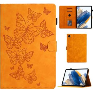 Coque Pour Samsung Galaxy Tab A8 10,5 2022/2021(Sm-X200/Sm-X205/Sm-X207)Étui De Protection Case Tablette Housse Smart Cover Avec Réveil/Veille Auto Pour Samsung Galaxy Tab A8 2022/2021,Orang.[F3966] - Neuf