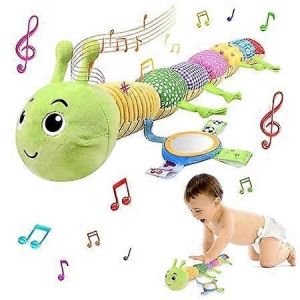 Jouet En Peluche Chenille Musicale Pour Bébé, Jouet En Peluche Chenille Avec Règle, Jouet Hochet À Saisir Pour Bébé, Jouet Animal En Peluche Pour Bébé, Excellent Cadeau Pour Garçons Et Filles - Neuf