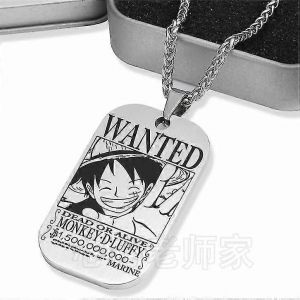 Luffy 15 # Roi Des Voleurs Collier Chapeau De Paille Groupe Pendentif M&acirc;le Anniversaire Cadeau Bijoux Binaires - Neuf