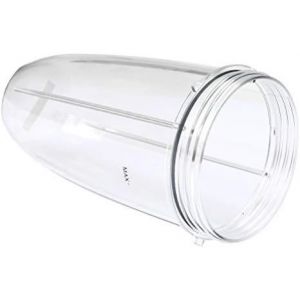 Blender Bowl 32 OZ Glass Blenders Compatible with Nutribullet 32 oz,Spare Parts for Nutribullet Accessory,Accessories for Nutribullet 900W/600W Spare Cup - Neuf