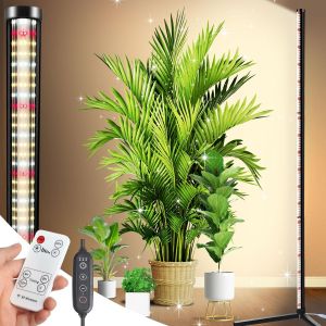 Kalanka-Lampe Pour Plantes,Lampe De Croissance Spectre Complet,40-125cm Réglable À Hauteur Lampe Led Horticole Pour Semis,Lampes Plante Interieur Pied Avec Télécommande,Chronométrage,Lampes De Plante - Neuf