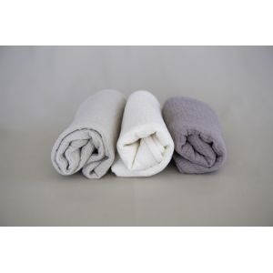 Lange &Eacute;cru Clair 50&times;70 Cm En Gaze De Coton Bio, Doux, L&eacute;ger Et Respirant / Parfait Pour Le Change, L'allaitement Ou En Couverture / Indispensable Au Quotidien - Neuf