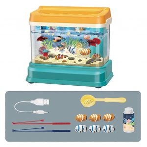 Aquarium magn&eacute;tique : aquarium &eacute;lectrique amusant pour les anniversaires d'enfants-pi&egrave;ces - Neuf