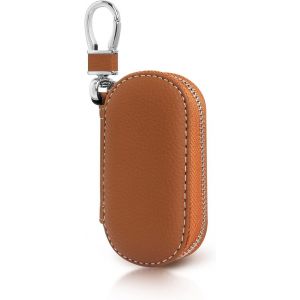 Porte-clés Pochette Rétro en SIMILI Cuir Voiture porte-Clés de Voiture porte-Clés avec fermeture à Glissière, porte-Clef Cas pour les Hommes - Neuf