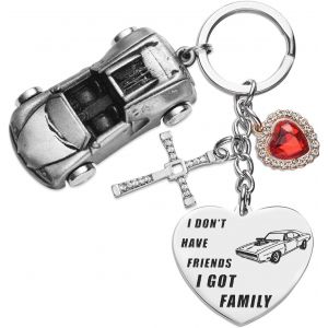 Kal-Fast Furious Collection Porte-Clés De Voiture, Cadeaux Pour Adolescentes, Filles, Femmes, Décorations D'anniversaire, Porte-Clés Cadeau - Neuf