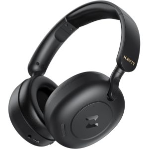 KARWL-H655Bt Casque Hybride À Réduction Active Du Bruit Casque Audio Haute Résolution Sans Fil Avec Suppression Du Bruit 76 Heures De Temps De Lecture 7 Modes D'Égalisation Via Une Application - Neuf