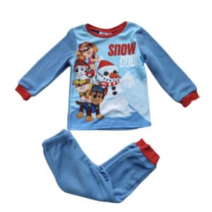 Pyjama Polaire Pat' Patrouille (Paw Patrol) Gar&ccedil;on Hiver - Taille 2 Ans (Taille 2 Ans,Couleur Bleu) - Neuf