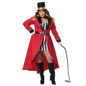 Déguisement Madame Loyal Grande Taille Luxe Femme - Taille: Xl (44/46) - Neuf