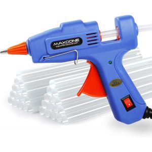 Chenquansarl-Pistolet À Colle C - 20w 30pcs 7mm*130mm Bâtons De Colle Pour Pistolet Le Artisanat, Diy, Maison, Bricolage, Bureau-Bleuge - Neuf