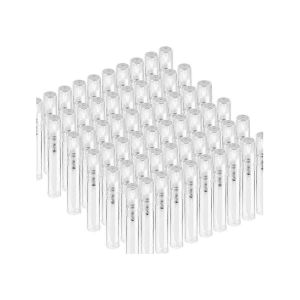 Lot de 60 mini flacons vaporisateurs vides en plastique transparent de 5 ml,rechargeables,pour parfum &agrave; brume fine - Neuf