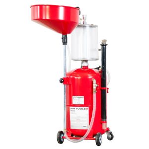 R&eacute;cup&eacute;rateur et aspirateur d'huile 65L voyant de contr&ocirc;le MW Tools OD682 - Neuf