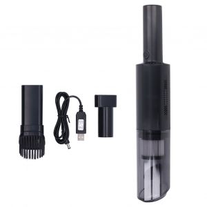 HJLIAN Aspirateur a main 9000 Pa, haute aspiration, 120 W, portable, chargement USB, pour voiture, maison, bureau, noir - Neuf