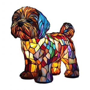 Lampe de bureau LED miniature en forme de chien PUW5157 - Neuf