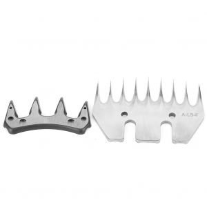 Xyong Lame De Tondeuse A Moutons En Acier Inoxydable, Haute Durete, Remplacement De Coupe (Lame Droite A 9 Dents (+ Lame Pivotante)) - Neuf