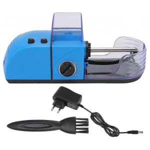 Machine à rouler les cigarettes automatique électrique 8mm Machine d'injection automatique de cigarettes 110240V EU Bleu - Neuf