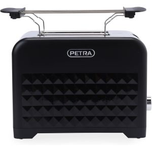 CLICKSELL-Grille Pain 2 Fentes 930W, Style Premium Avec 7 Niveaux De Brunissage, Toaster Avec Grille Chauffante & Pince Grille Pain, Fonctions Décongélation/Réchauffage, Bac Ramasse-Miettes - Neuf