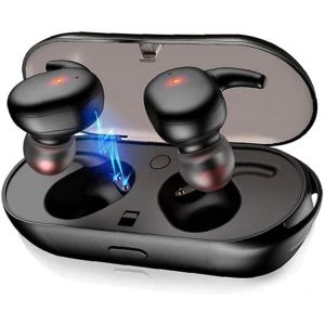 Mini Casque Bluetooth 5.3 Sans Fil Intra-Auriculaire Avec Micro Antibruit Enc, Écouteurs Bluetooth 42H Avec Écouteurs Bluetooth Stéréo Hifi Ip7 Étanche - Neuf