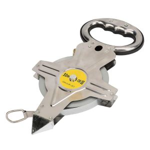 CHECARZHN--NO1-Ruban À Mesurer En Acier Inoxydable De 50M, Ouvert, Rétractable - Neuf