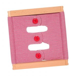 Planche à dresser, jouet d'apprentissage précoce pour les enfants de 2 à 8 ans, bouton d'école à domicile préscolaire-Bouton - Neuf