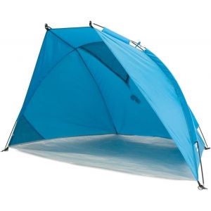 Checarzhn--No1-Abri De Plage Outdoor Helios Air, Bleu, Uv 80, Petit, Aération ¿ Tente De Plage Pour Voyage - Neuf