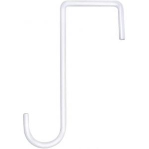 Ensemble de 6 crochets de clôture polyvalents,pas de crochets de perçage,support en métal pour suspendre la fleur - Neuf