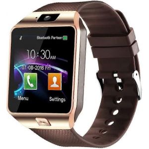 Nouveau Produit,Dz09 Montre Intelligente Bluetooth Avec Appareil Photo 1.44 &Eacute;cran Montre Mobile Montre Bluetooth Smart - Neuf