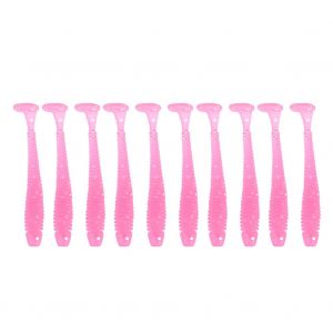 Lot De 10 Leurres Artificiels En Plastique Souple De 5 Cm Pour Poissons, Appats Pour Vers, Larves, Accessoires Pour Materiel De Peche - Neuf