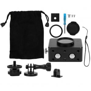 Boitier en alliage d'aluminium pour Sony RX0, coque de protection noire, accessoire - Neuf