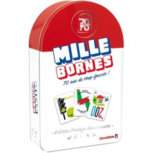 Mdy-U2013 Mille Bornes Prestige 70 Ans U2013 Jeu De Société U2013 Jeu De Cartes U2013 Atteignez Les 1000 Bornes En Premier U2013 A Jouer En Famille Ou Entre Amis U2013 2 Joueurs À 8 Joueurs U2 - Neuf