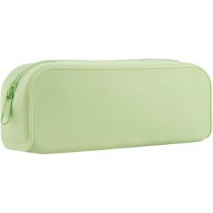 Trousse En Silicone Avec Fermeture Éclair Pour Enfant Avec 1 Compartiment 195 X 55 X 75 Mm.[K469] - Neuf