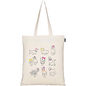 Kalanka-Mixte Stoffbeutel, Tote Bag Aesthetic, Einkaufstasche Canvas Tragetasche & Stofftasche Damen Morte, Taille Unique - Neuf