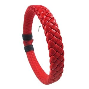 Arrivage De Bijoux 1 Pièce Punk Tressé Noir/Marron/Blanc/Jaune - Neuf